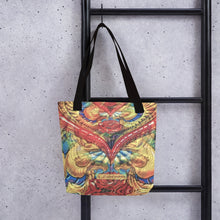 Load image into Gallery viewer, Roses 'R' Red Tote Bag