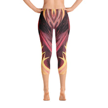 Load image into Gallery viewer, Ignite the Fire - Capri Leggings