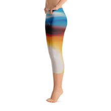 Load image into Gallery viewer, California Sunset - Capri Leggings