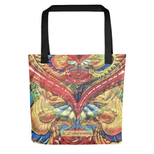 Load image into Gallery viewer, Roses 'R' Red Tote Bag