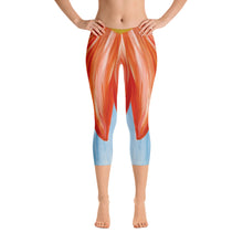 Load image into Gallery viewer, Crazy Daisy - Capri Leggings