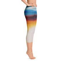 Load image into Gallery viewer, California Sunset - Capri Leggings