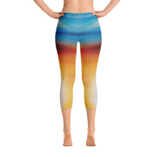 Load image into Gallery viewer, California Sunset - Capri Leggings