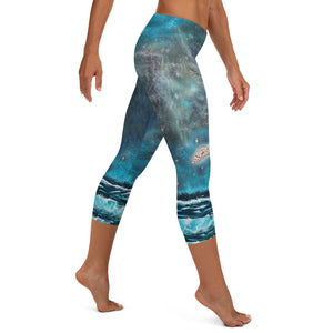 Owl Spirit Capri Leggings