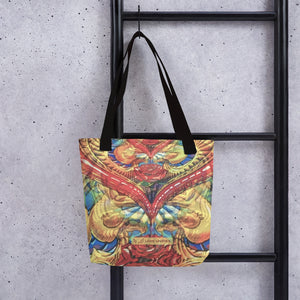 Roses 'R' Red Tote Bag