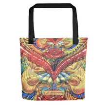 Load image into Gallery viewer, Roses &#39;R&#39; Red Tote Bag