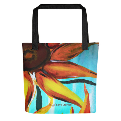 Sunflower Skies Tote Bag